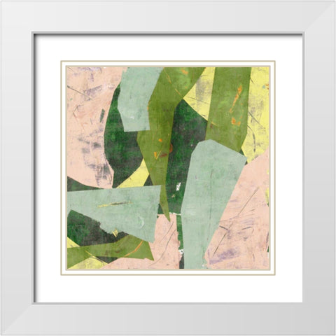 Forest of Memory I White Modern Wood Framed Art Print with Double Matting by Wang, Melissa
