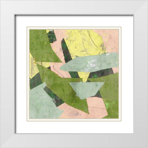 Forest of Memory II White Modern Wood Framed Art Print with Double Matting by Wang, Melissa