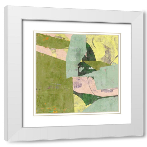 Forest of Memory III White Modern Wood Framed Art Print with Double Matting by Wang, Melissa