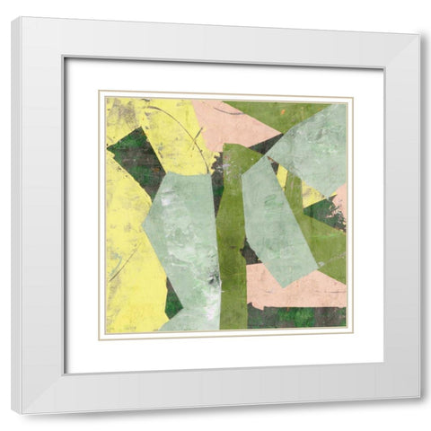Forest of Memory IV White Modern Wood Framed Art Print with Double Matting by Wang, Melissa