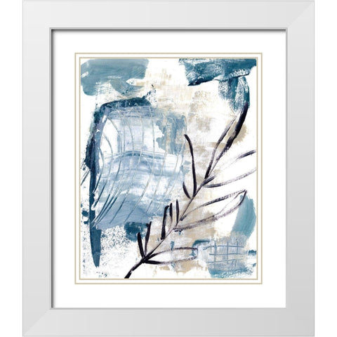 Mid Summer Nights Dream III White Modern Wood Framed Art Print with Double Matting by Wang, Melissa