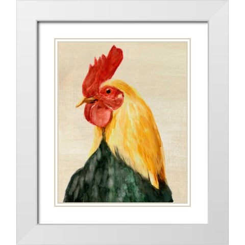 Break of Dawn II White Modern Wood Framed Art Print with Double Matting by Warren, Annie