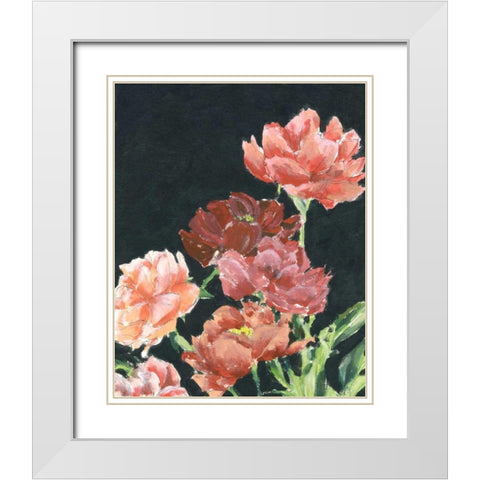Lost Spring I White Modern Wood Framed Art Print with Double Matting by Wang, Melissa
