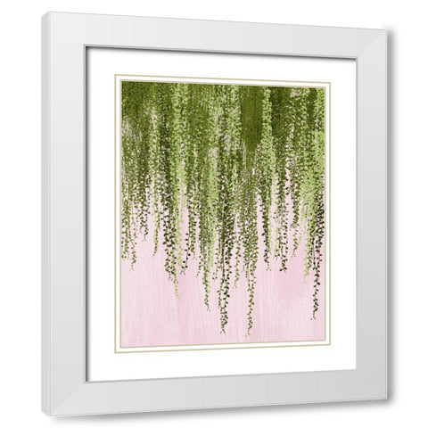String of Pearls I White Modern Wood Framed Art Print with Double Matting by Popp, Grace
