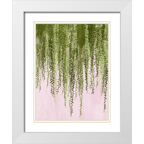 String of Pearls I White Modern Wood Framed Art Print with Double Matting by Popp, Grace