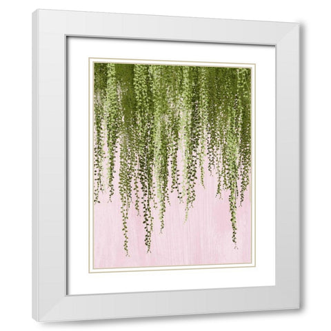 String of Pearls II White Modern Wood Framed Art Print with Double Matting by Popp, Grace