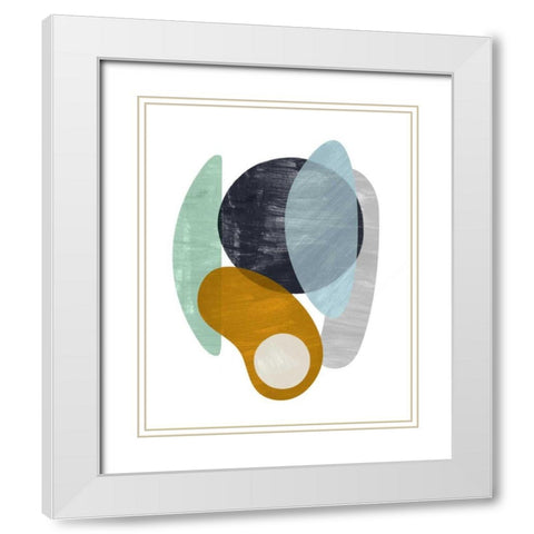 Naturess I White Modern Wood Framed Art Print with Double Matting by Popp, Grace