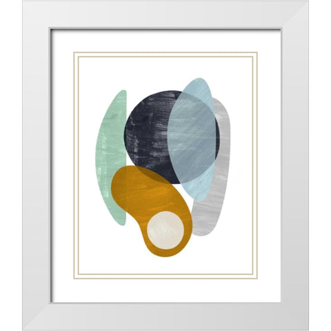 Naturess I White Modern Wood Framed Art Print with Double Matting by Popp, Grace