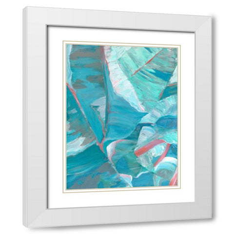 Banana Suave I White Modern Wood Framed Art Print with Double Matting by Wilkins, Suzanne