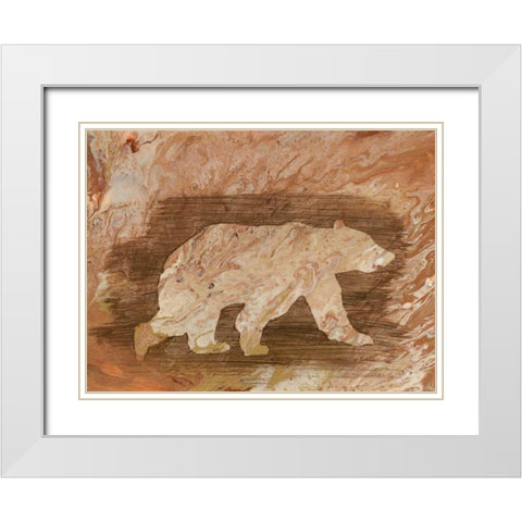 Lodge Chaperone II White Modern Wood Framed Art Print with Double Matting by Moore, Regina