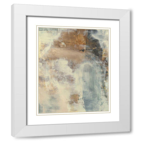 Camouflage I White Modern Wood Framed Art Print with Double Matting by Moore, Regina