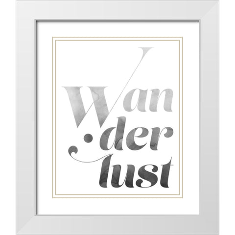 Enchanted Wanderlust II White Modern Wood Framed Art Print with Double Matting by Popp, Grace