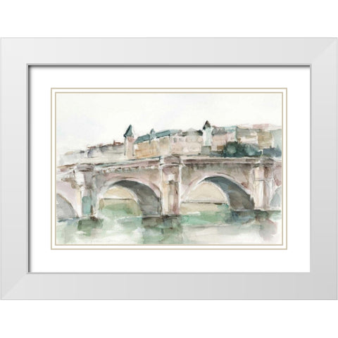 Watercolor Arch Studies VI White Modern Wood Framed Art Print with Double Matting by Harper, Ethan