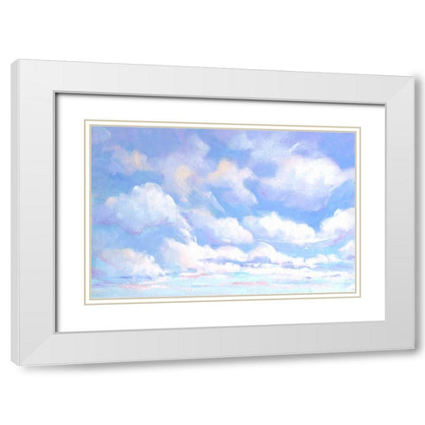 Sky High I White Modern Wood Framed Art Print with Double Matting by OToole, Tim