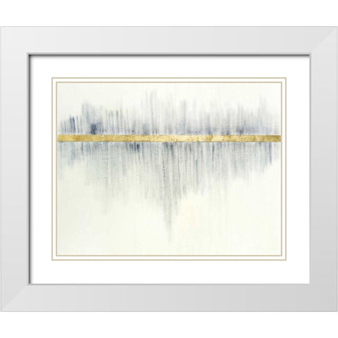 Foertell White Modern Wood Framed Art Print with Double Matting by Lam, Vanna