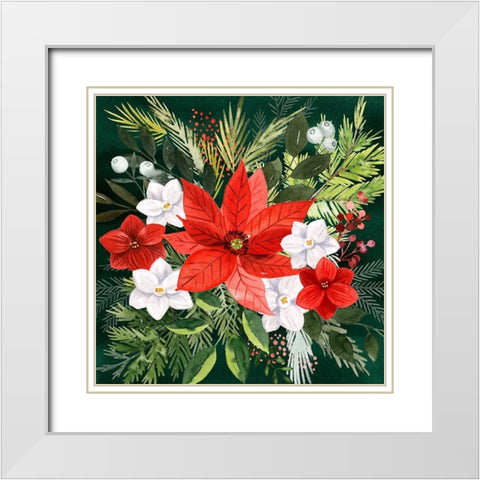 Heaven and Nature I White Modern Wood Framed Art Print with Double Matting by Popp, Grace