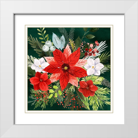 Heaven and Nature II White Modern Wood Framed Art Print with Double Matting by Popp, Grace