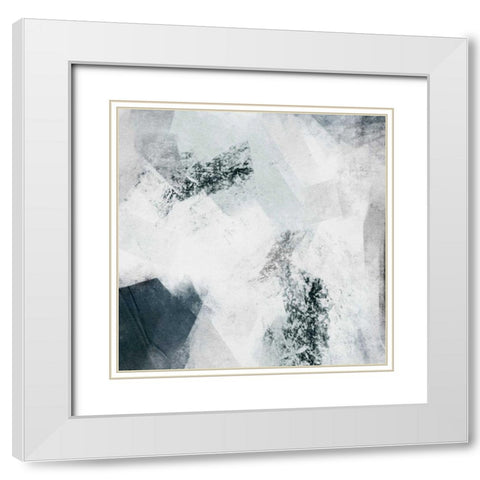 Mire I White Modern Wood Framed Art Print with Double Matting by Caroline, Emma