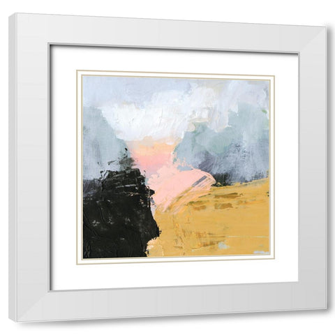Niebla IV White Modern Wood Framed Art Print with Double Matting by Borges, Victoria