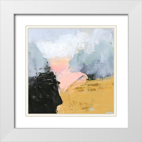 Niebla IV White Modern Wood Framed Art Print with Double Matting by Borges, Victoria