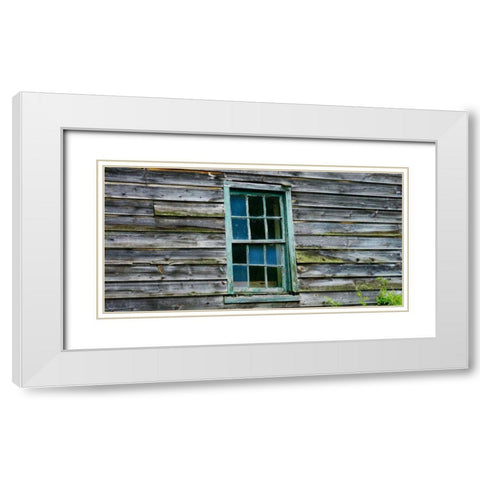 Barnside VI White Modern Wood Framed Art Print with Double Matting by McLoughlin, James