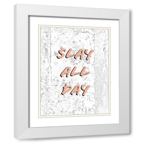 Hustlers II White Modern Wood Framed Art Print with Double Matting by Fagalde, Jarman