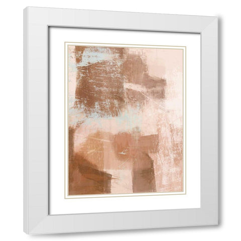 Affogato I White Modern Wood Framed Art Print with Double Matting by Barnes, Victoria