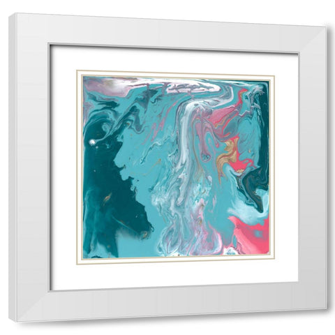Unintended Consequences I White Modern Wood Framed Art Print with Double Matting by Studio W