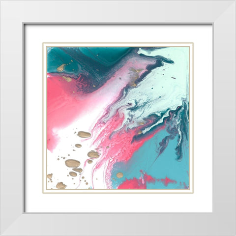 Unintended Consequences II White Modern Wood Framed Art Print with Double Matting by Studio W