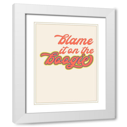 Oh Baby I White Modern Wood Framed Art Print with Double Matting by Hambly, Anna