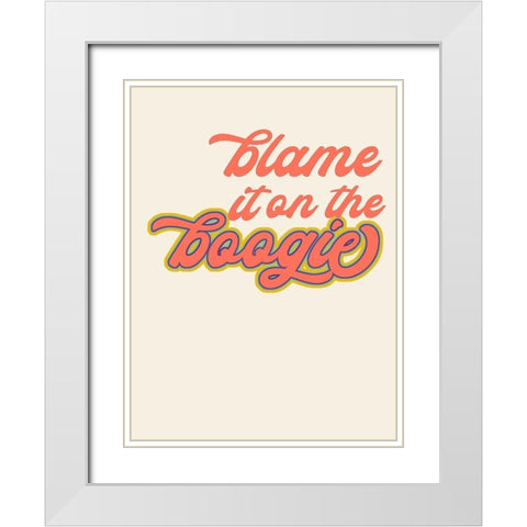 Oh Baby I White Modern Wood Framed Art Print with Double Matting by Hambly, Anna