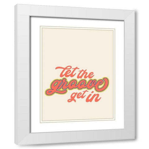 Oh Baby II White Modern Wood Framed Art Print with Double Matting by Hambly, Anna