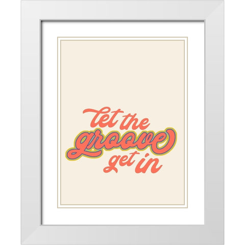 Oh Baby II White Modern Wood Framed Art Print with Double Matting by Hambly, Anna