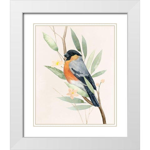 Tree Toppers I White Modern Wood Framed Art Print with Double Matting by Popp, Grace