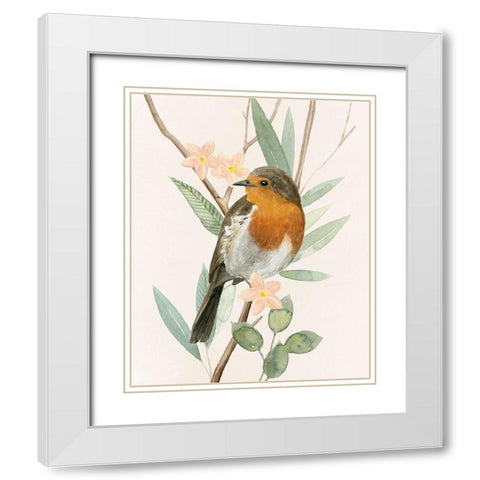 Tree Toppers IV White Modern Wood Framed Art Print with Double Matting by Popp, Grace