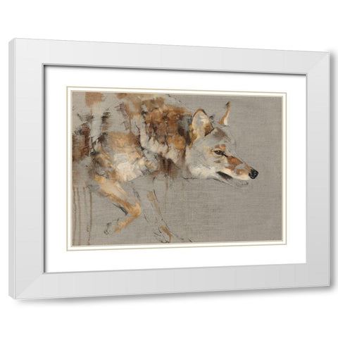 The Drifter White Modern Wood Framed Art Print with Double Matting by Chapman, Julie T.