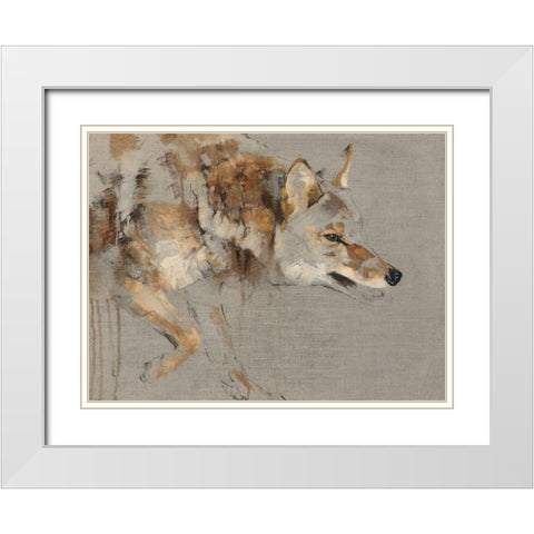The Drifter White Modern Wood Framed Art Print with Double Matting by Chapman, Julie T.