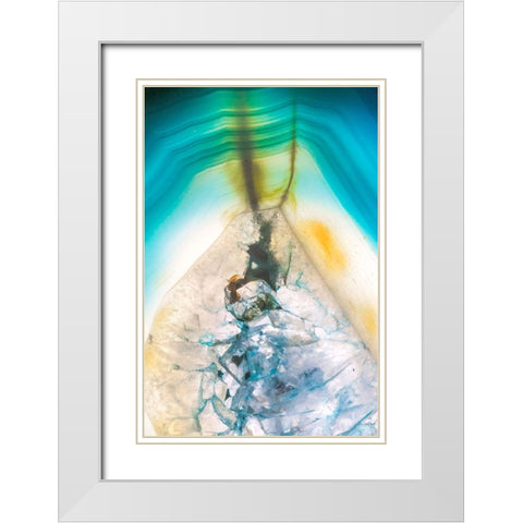 Subscape II White Modern Wood Framed Art Print with Double Matting by Hartson-Weddle, Ryan