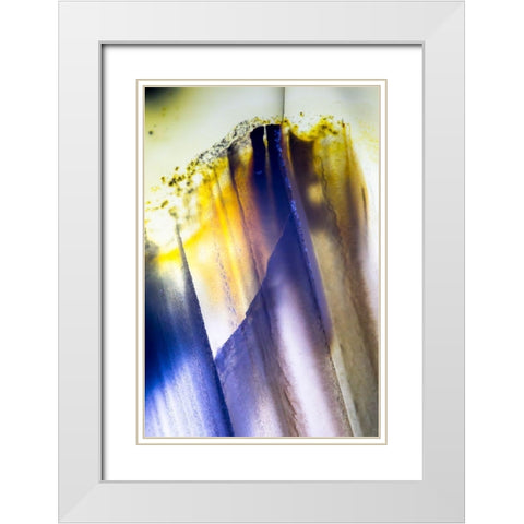 Subscape IV White Modern Wood Framed Art Print with Double Matting by Hartson-Weddle, Ryan