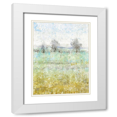 Shedding Light II White Modern Wood Framed Art Print with Double Matting by OToole, Tim