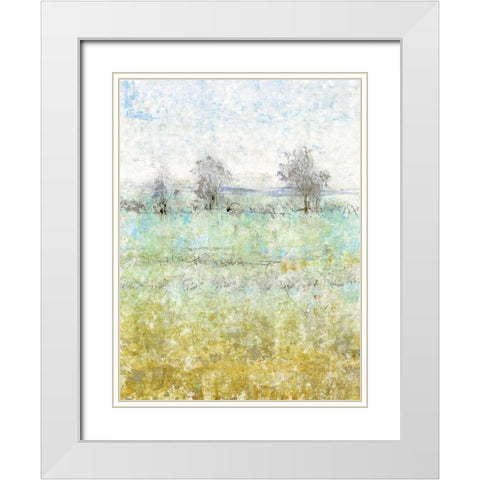 Shedding Light II White Modern Wood Framed Art Print with Double Matting by OToole, Tim