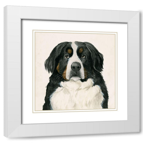 Best Bud I White Modern Wood Framed Art Print with Double Matting by Popp, Grace