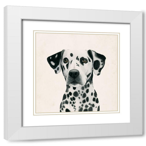 Best Bud II White Modern Wood Framed Art Print with Double Matting by Popp, Grace