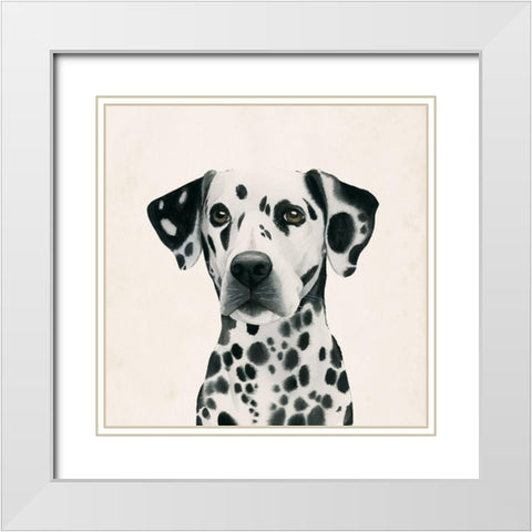 Best Bud II White Modern Wood Framed Art Print with Double Matting by Popp, Grace