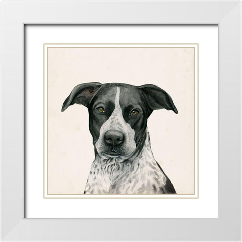 Best Bud IV White Modern Wood Framed Art Print with Double Matting by Popp, Grace