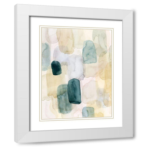 River Spector I White Modern Wood Framed Art Print with Double Matting by Popp, Grace