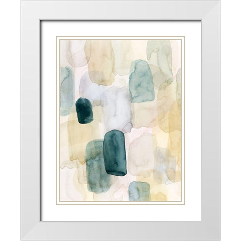 River Spector I White Modern Wood Framed Art Print with Double Matting by Popp, Grace