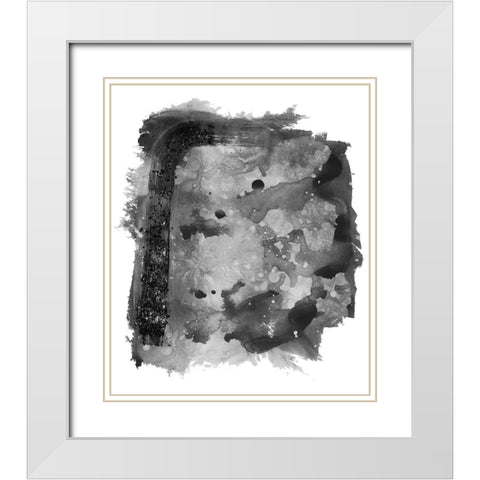 Dolomite I White Modern Wood Framed Art Print with Double Matting by Binder, Vanessa