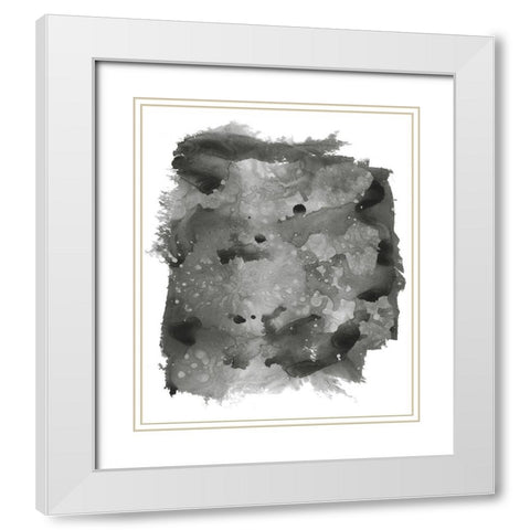 Dolomite I White Modern Wood Framed Art Print with Double Matting by Binder, Vanessa