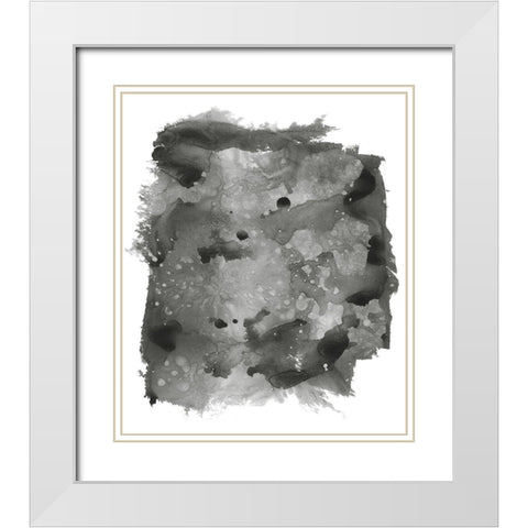 Dolomite I White Modern Wood Framed Art Print with Double Matting by Binder, Vanessa